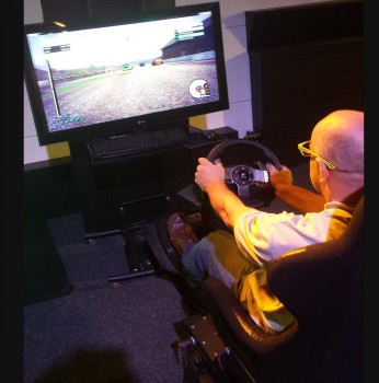 Atomic racesimulator 3D