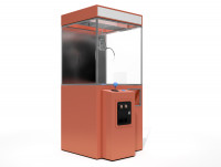 MET FIETS BESTUURDE GRIJPKRAAN