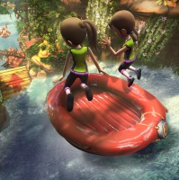 Kinect rafting